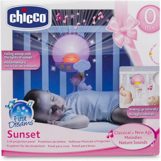 Chicco First Dreams Sunset Cot Panel (Pink)