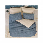 Nova Home Duvet Cover, Single /Twin Single, Navy Blue Color ,3 Pieces