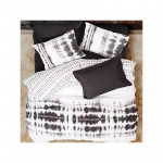 Nova Home Duvet Cover, Single /Twin Single, Black Color ,3 Pieces