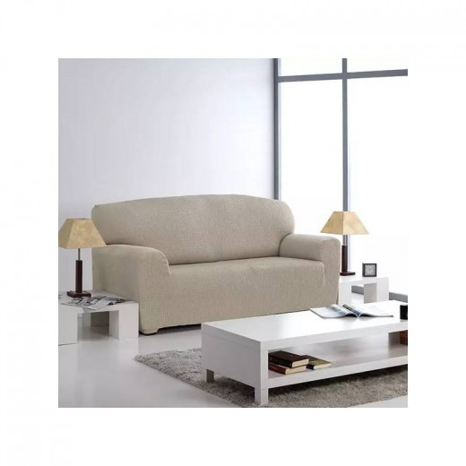 Nueva Textura "Diamante" Sofa Cover, Beige Color, 1 Seat