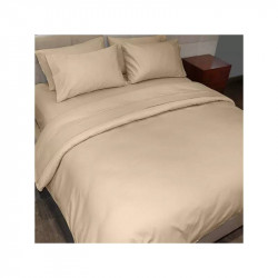 Fieldcrest Plain Duvet Cover King Size, Ivory Color