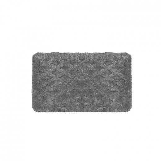 Nova Home Bath Mat "Athens", Charcoal Color, 60*90