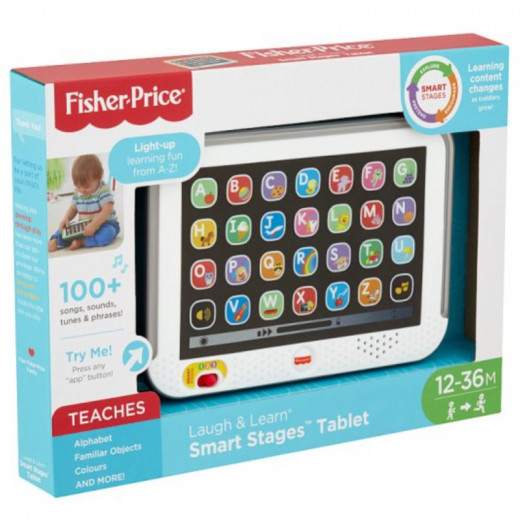 Fisher Price Laugh & Learn Smart Tablet For Kids, Black