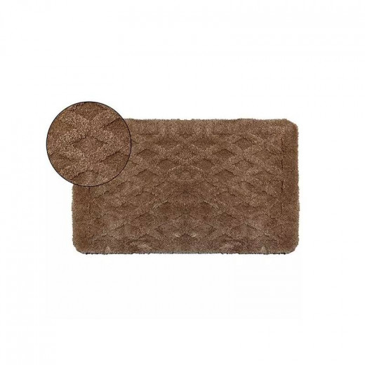 Nova Home Bath Mat "Athens", Brown Color, 60*90