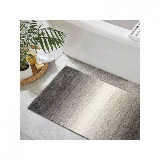 Nova Home Bath Mat "Shadow", Grey Color, 60*120