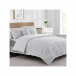 Nova Home  "Metro" Seersucker Comforter, Grey Color, Size King/Super King, 8 Pieces