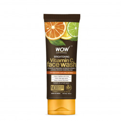 Wow Skin Science Brightening Vitamin C Face Wash Tube, 100ml