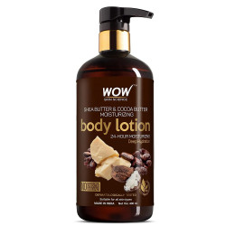 Wow Skin Science Shea & Cocoa Butter Body Lotion, 400ml