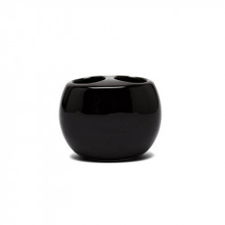 Primanova Bety Toothbrush Holder, Black Color