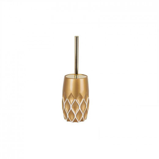 Primanova Henry Toilet Brush, Gold Color