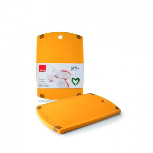 Ibili Cutting Board, Orange Color 33x23cm