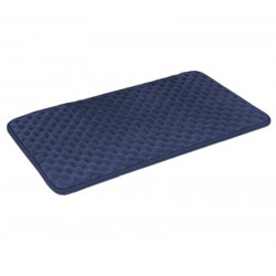 ARMN Clara Memory Foam Bath Rug, Navy Blue Color, 70x120 Cm