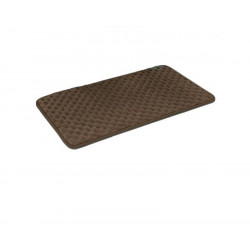 ARMN Clara Memory Foam Bath Rug, Brown Color, 70x120 Cm