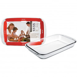 Ibili Rectangular Glass Tray, 23*15cm