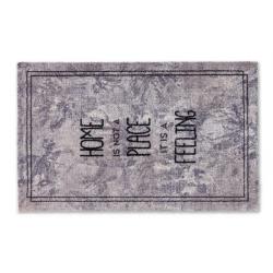 Astra Flocky Doormat, Grey Color 67*110