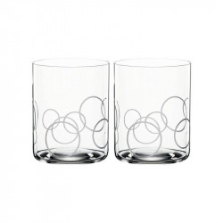 Spiegelau Signature Circles Tumbler Set, 430ml, 2-Piece