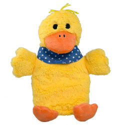 Hugo Frosch Eco Hot Water Bottle, Yellow Gagi Duck