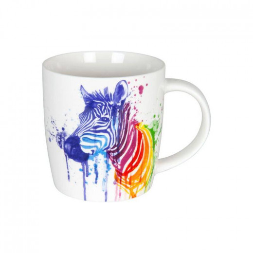 Konitz Mug Watercoloured Zebra , 350Ml