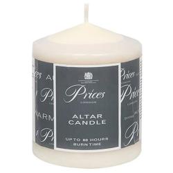 Price's Altar Pillar Candle - 10x8 Cm