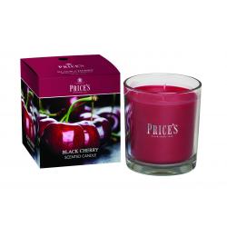 Price's Boxed Candle Jar, Black Cherry