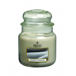 Price's Medium Scented Candle Jar with Lid, Warm Cashmere