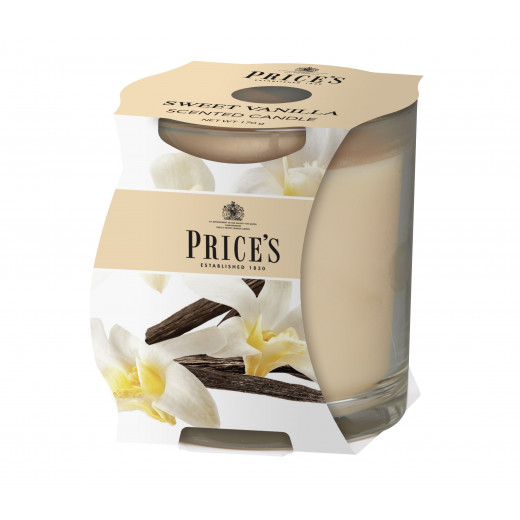 Price's Scented Candle Cluster , Sweet Vanilla