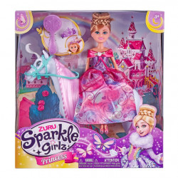 Zuru,Sparkle Girlz Princess Doll with Royal Horse