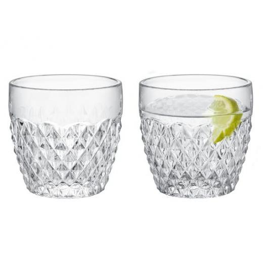 Madame coco Gagnon Water Glasses  285 ml set of 4 Pieces