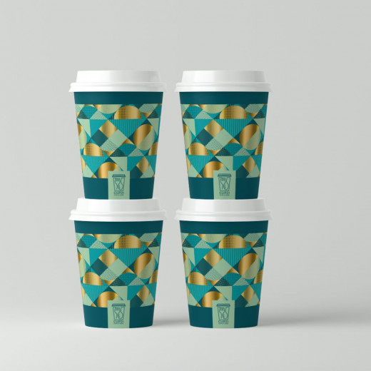 Cupzi The Golden Cup , 236ml, 50 Pieces