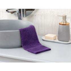 Madame Coco Leuven Crocheted Hand Towel, Purple Color, 30x40 Cm