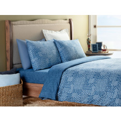 Madame Coco Didier Single Printed Ranforce Duvet Cover Set