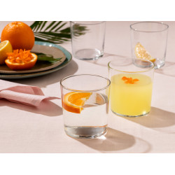 Madame Coco Pierretta 4-Piece Tumbler Glass Set