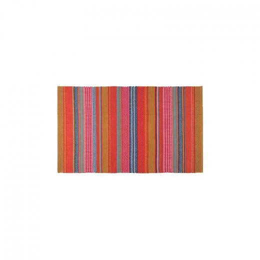 Nova Home Samaira Hand Woven Rug, Multicolor, 90*60 Cm