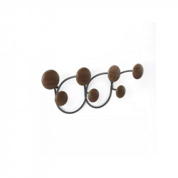 Umbra Umbra Dotsy Wall Hook, Wood - Black & Walnut