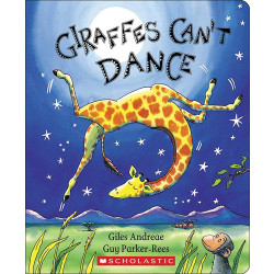 Scholastic Giraffes Can't Dance Board Book