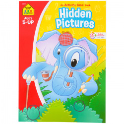 School Zone Hidden Pictures Activity Workbook