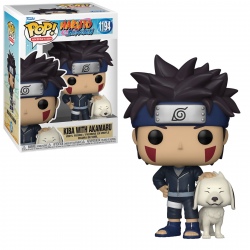 Funko Pop! Naruto, Kiba With Akamaru