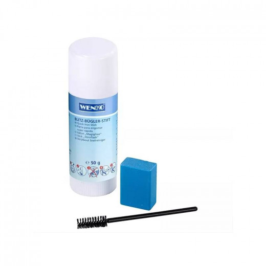 Wenko Quick Iron Stick - 2 Pieces (Glue + Brush) - 50gm