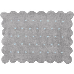 Aratextile Cotton Children's Rug, Cookie Design, 120 x 160 Cm