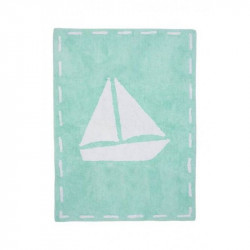 Aratextile Cotton Children's Rug, Galeon Design, 120 x 160 Cm