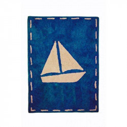 Aratextile Cotton Children's Rug, Galeon Design, 120 x 160 Cm