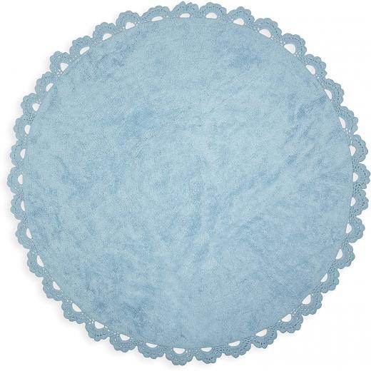 Aratextile Children's Rug, Round Chanel Design, 140 Cm