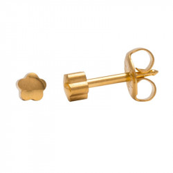 Studex Regular Flower Gold Plated Sterilized Ear Studs