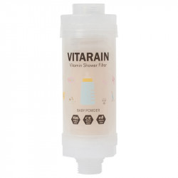 Vitarain Korean Vitamin Shower Filter, Baby Powder