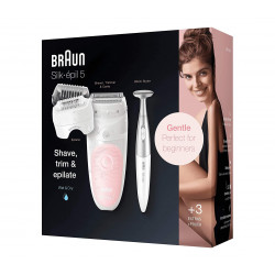 Braun Silk epil 5-820 Wet & Dry epilator with 4 extras incl