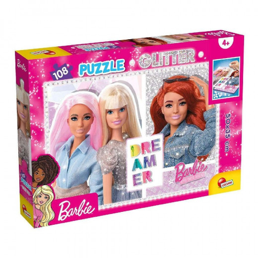 Lisciani Puzzle Barbie Glitter Best Friends Forever 108 Pieces