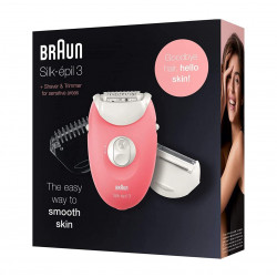 Braun Silk Epil3 Epilator For Legs And Body, Including Shaving Attachment