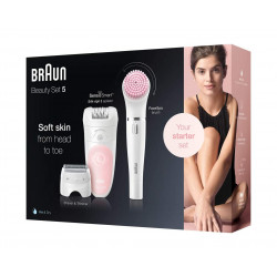 Braun Silk epil Beauty Set 5 5/875 BS Wet & Dry epilator with 3 extras incl