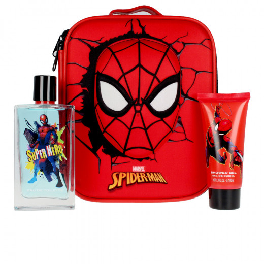 Spider-man Toiletry Bag, Edt100 + Gel 60