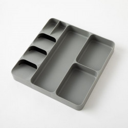 Joseph Joseph Drawer Store Cutlery, Utensil and Gadget Organizer, Grey